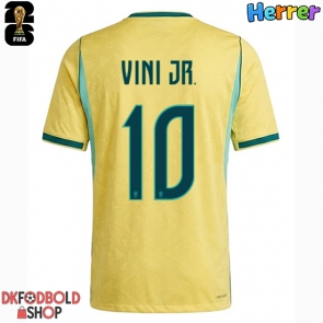 Brasilien Vinicius Junior #10 Hjemmebanetrøje VM 2026 Kort ærmer